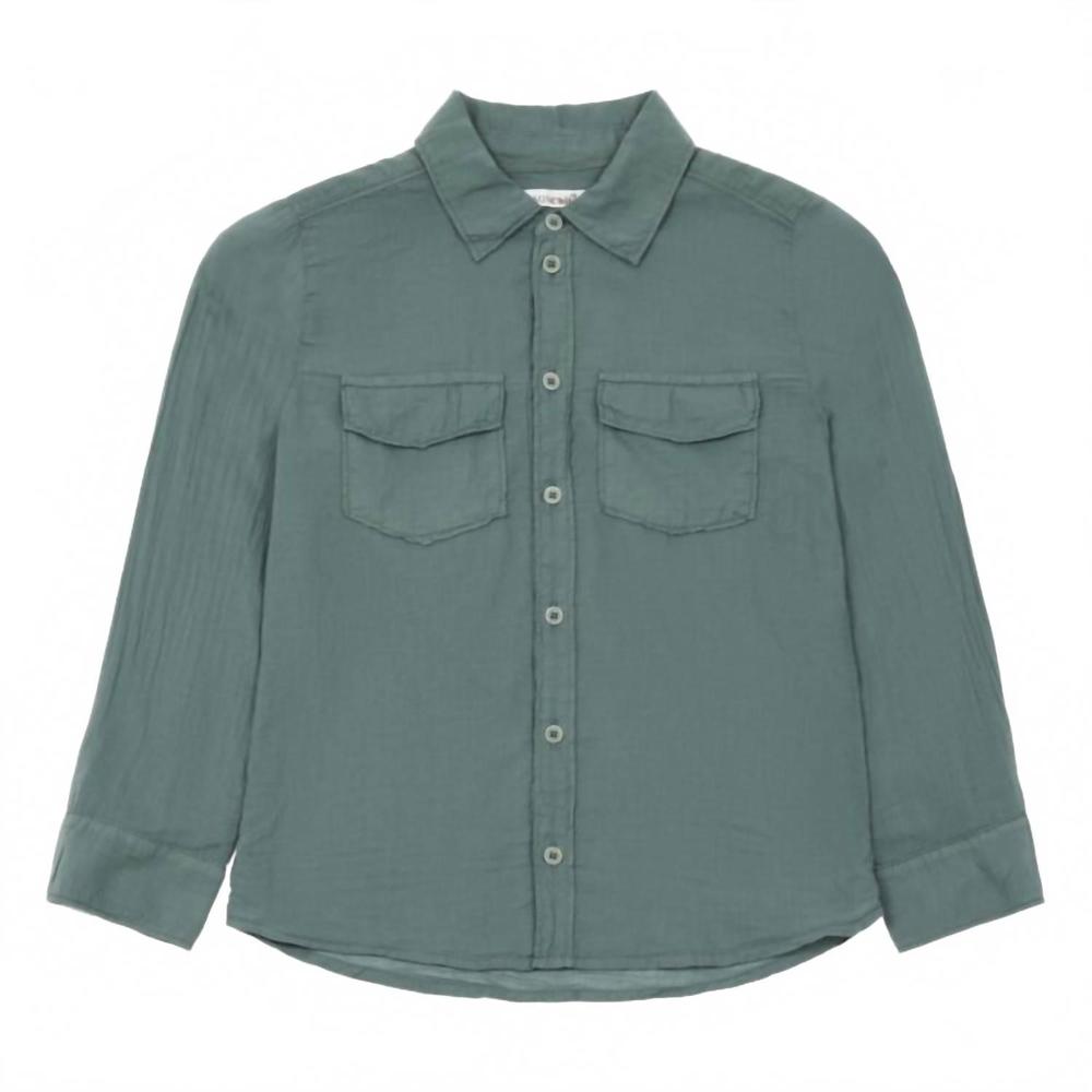 NEW SUNCHILD kid's bondi shirt in khaki